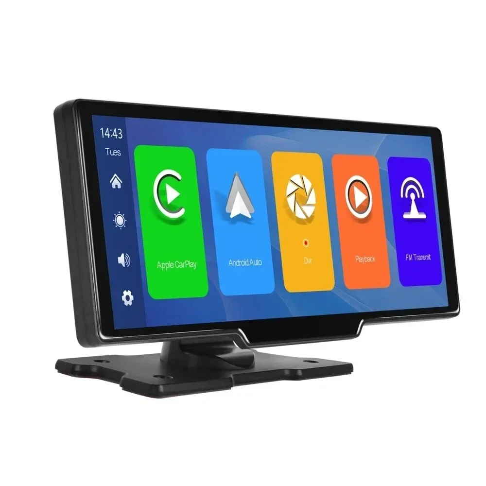 Lemorele 9003D – Universeel Auto Display met CarPlay, Android Auto & HD Camera