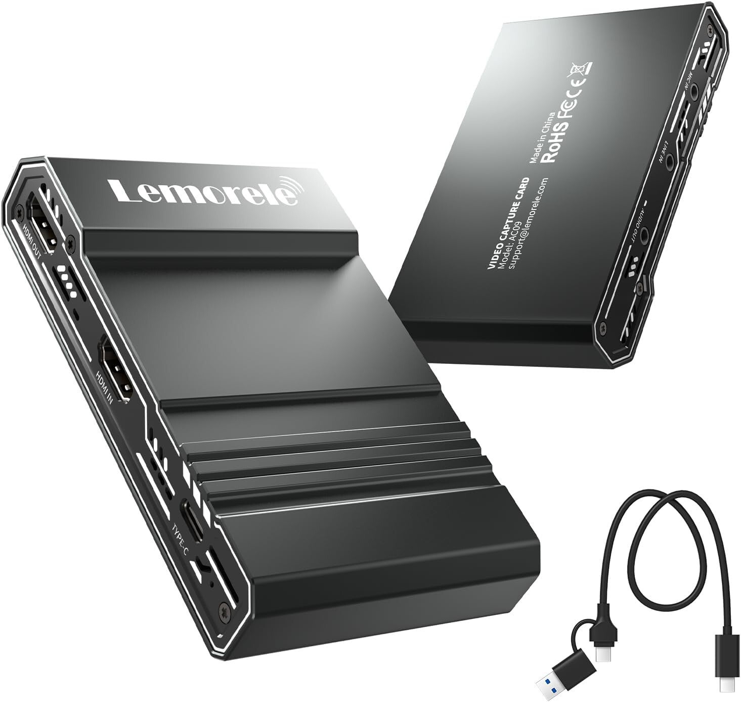 Lemorele AC09 HDMI 4K@60Hz Video Capture Card