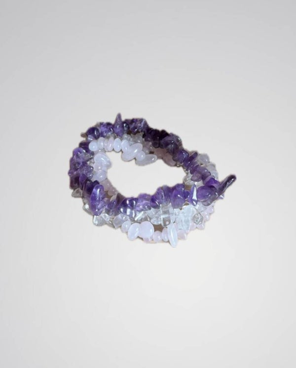 Drie eenheid / gouden driehoek split armbanden