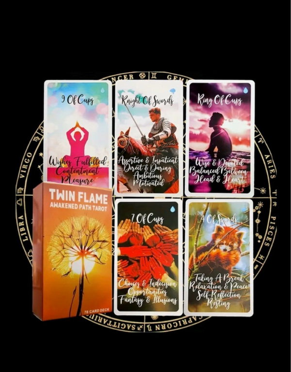 Twin Flame Awakened Path Tarot