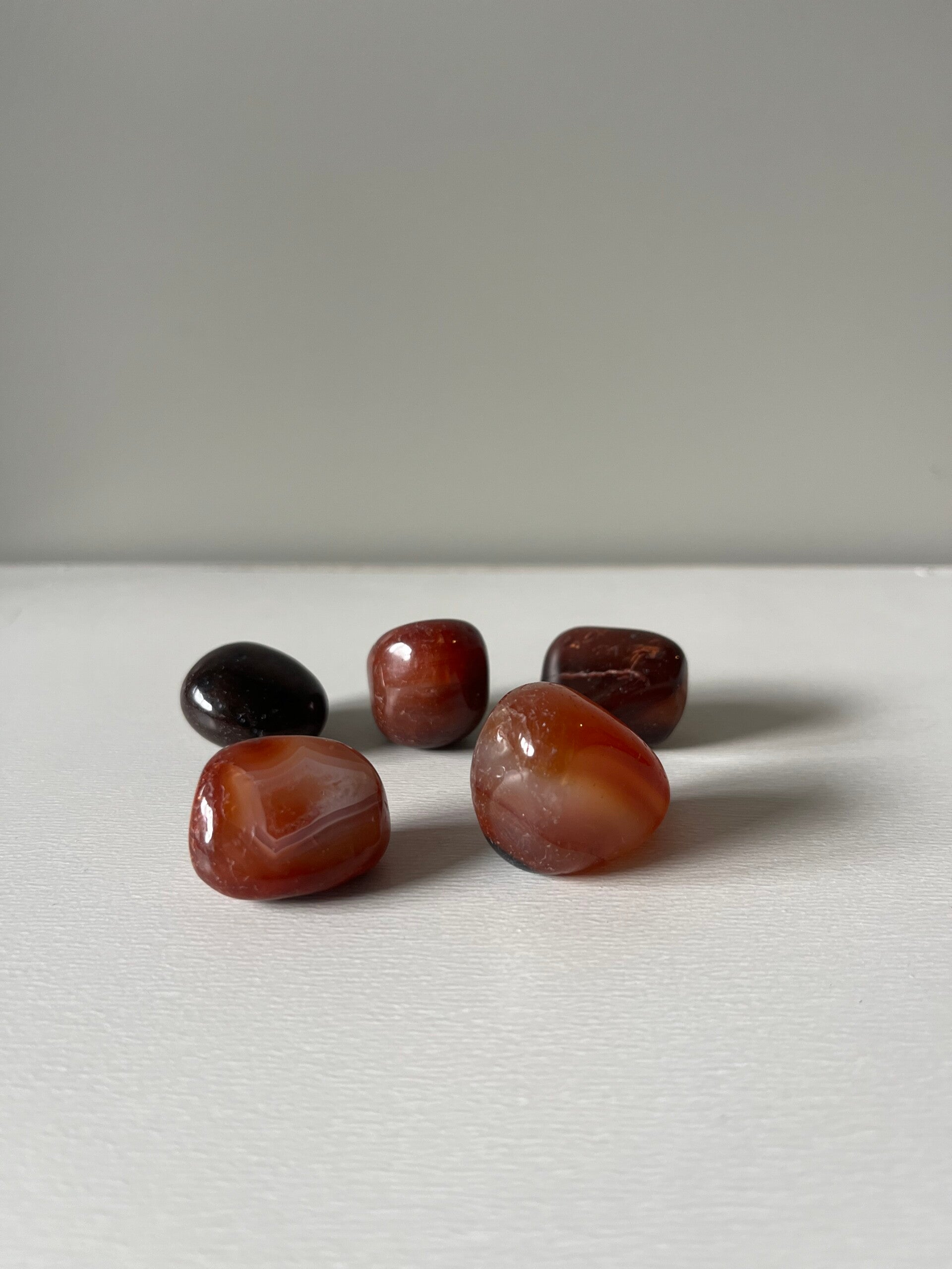 Carneool Trommelstenen