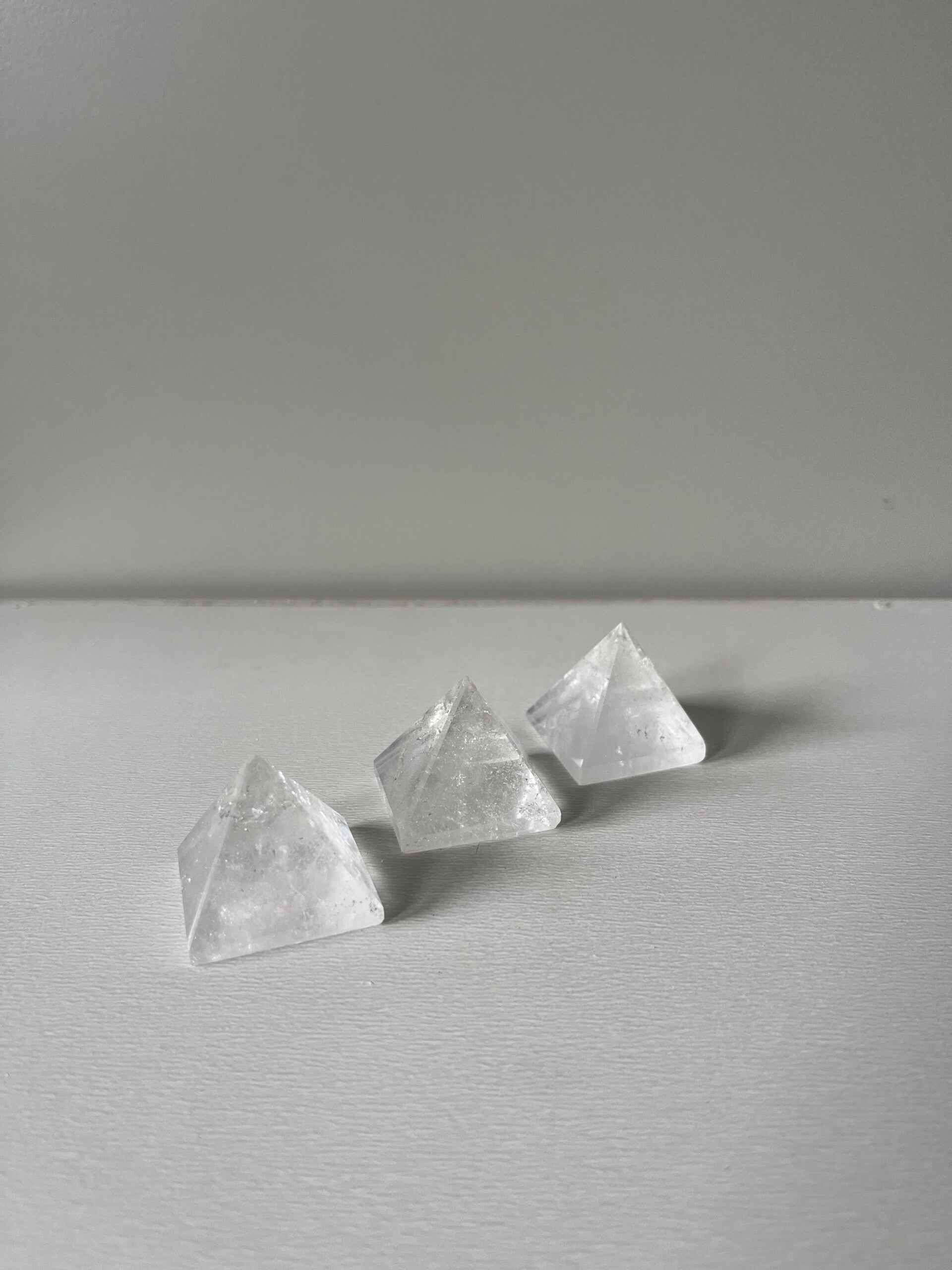 Bergkristal piramide