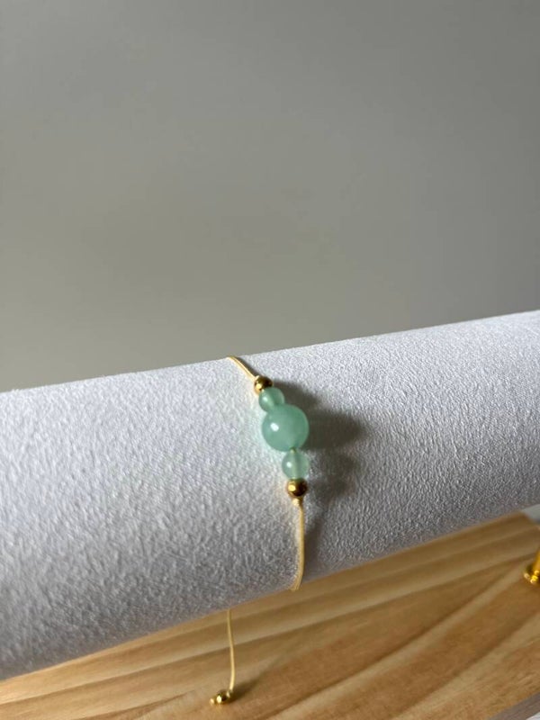 Aventurijn Armband met meerdere steentjes