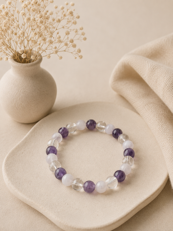 Sale! Drie eenheid - Gouden driehoek armband