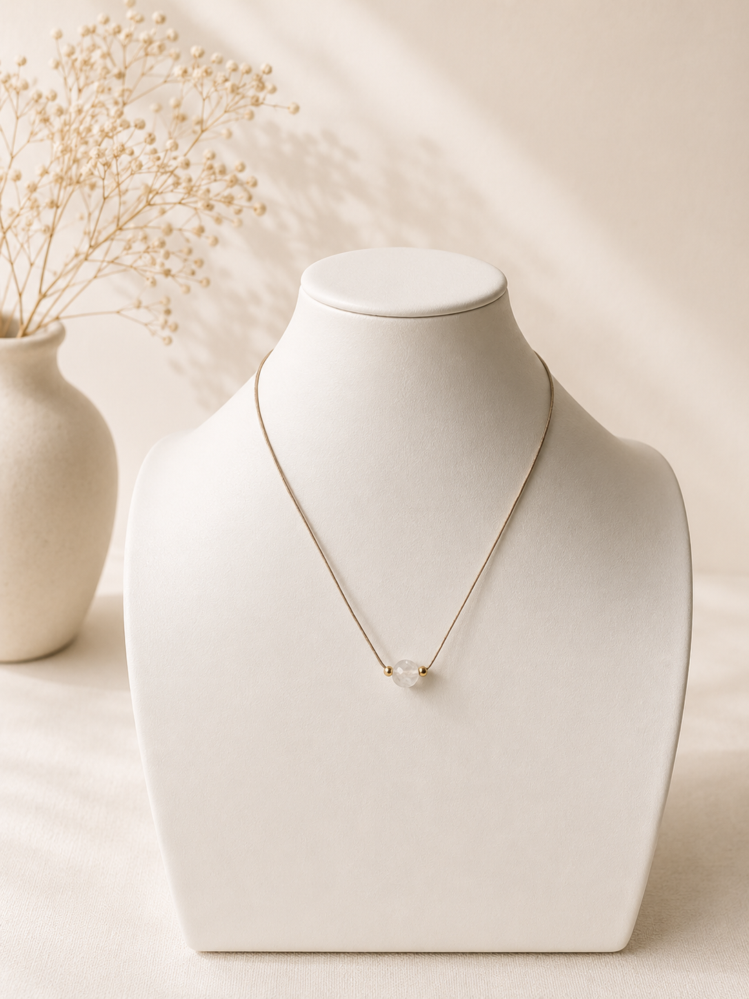 Sale! Maansteen ketting