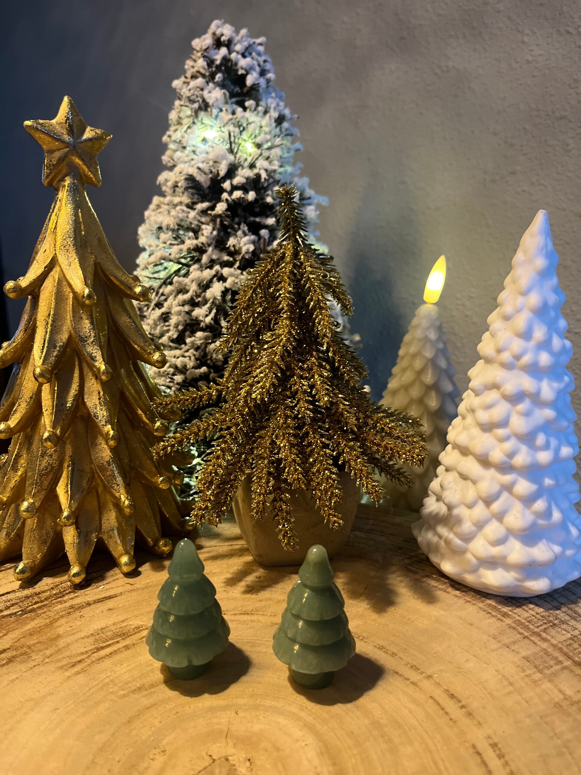 Kerstboom Aventurijn 5 cm