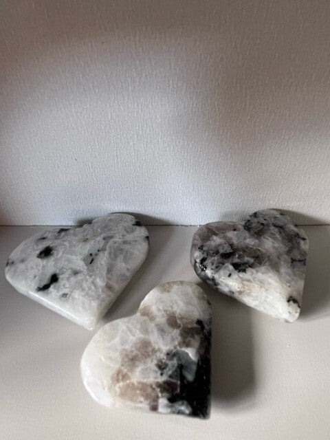 Regenboog Maansteen hart