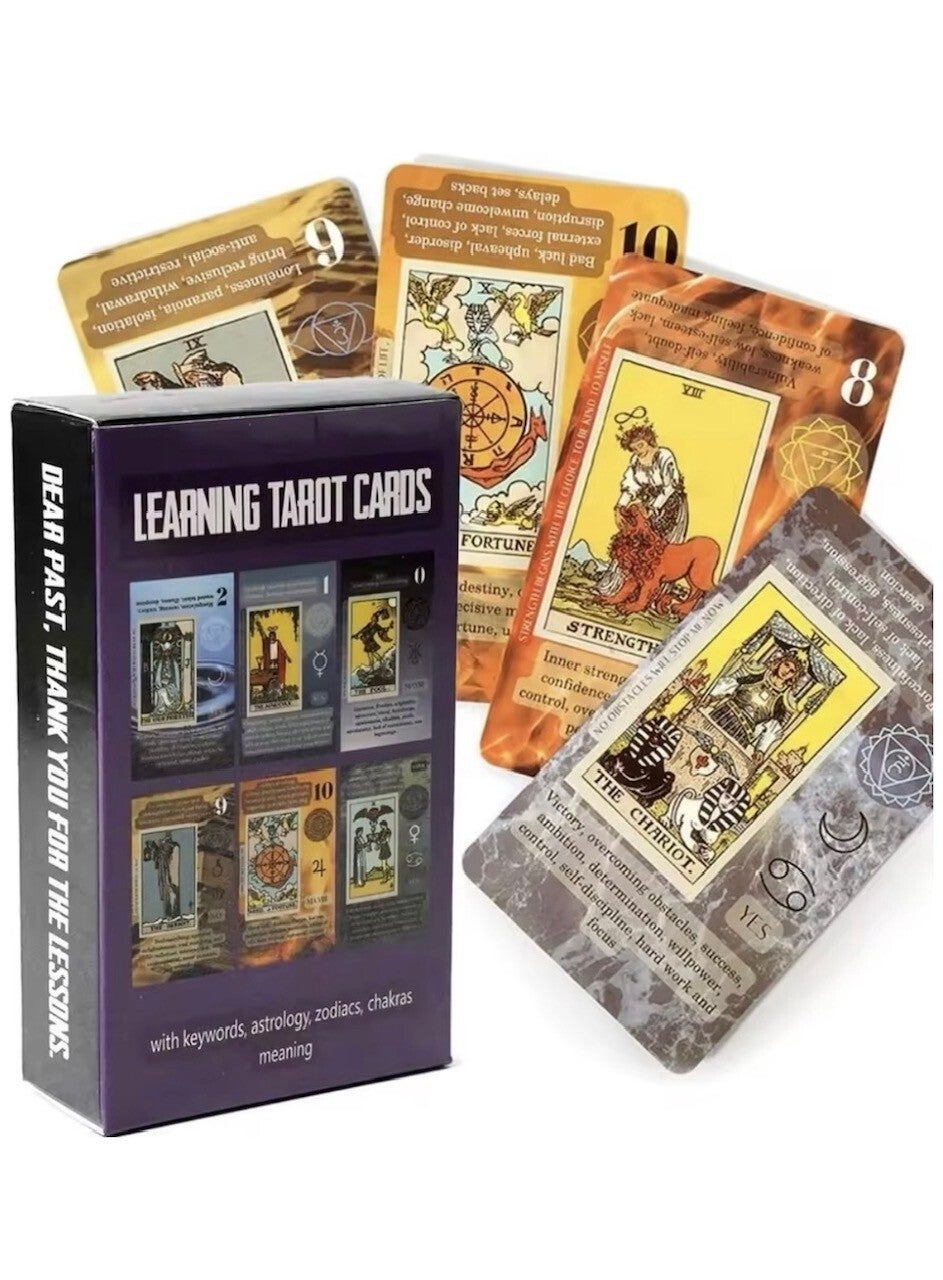 Kaartenset Learning Tarot Cards