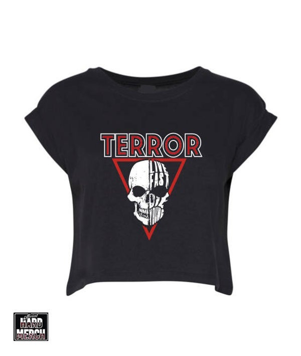 Terror Live Fast Die Young croptop