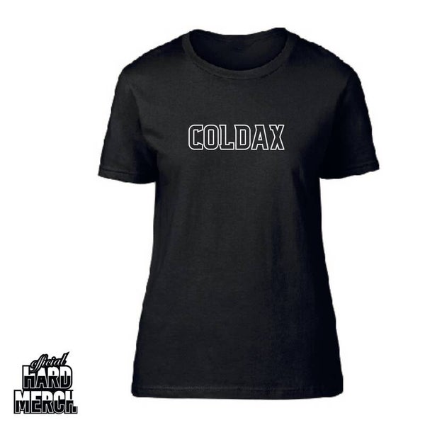 Coldax, white line design T-shirt