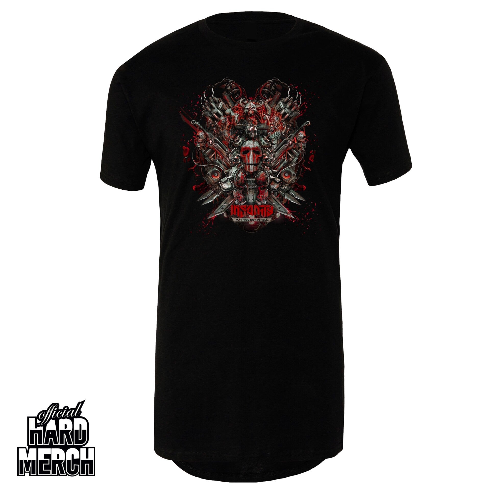 Insanity - Big logo - May you rot in hell - Long shirt
