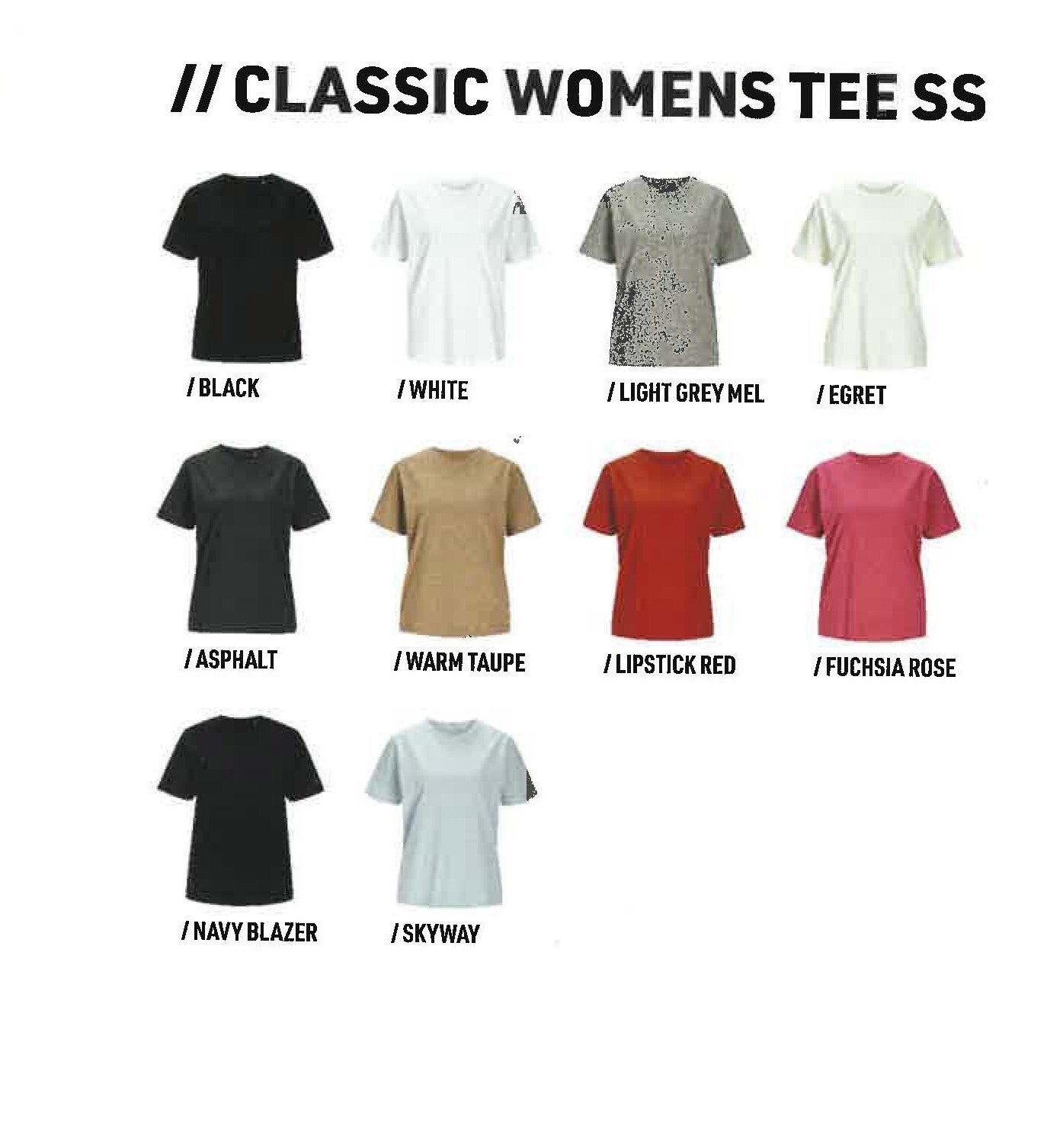 Diverse kleuren womens T-shirts