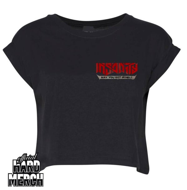 Insanity - May you rot in hell - crop top