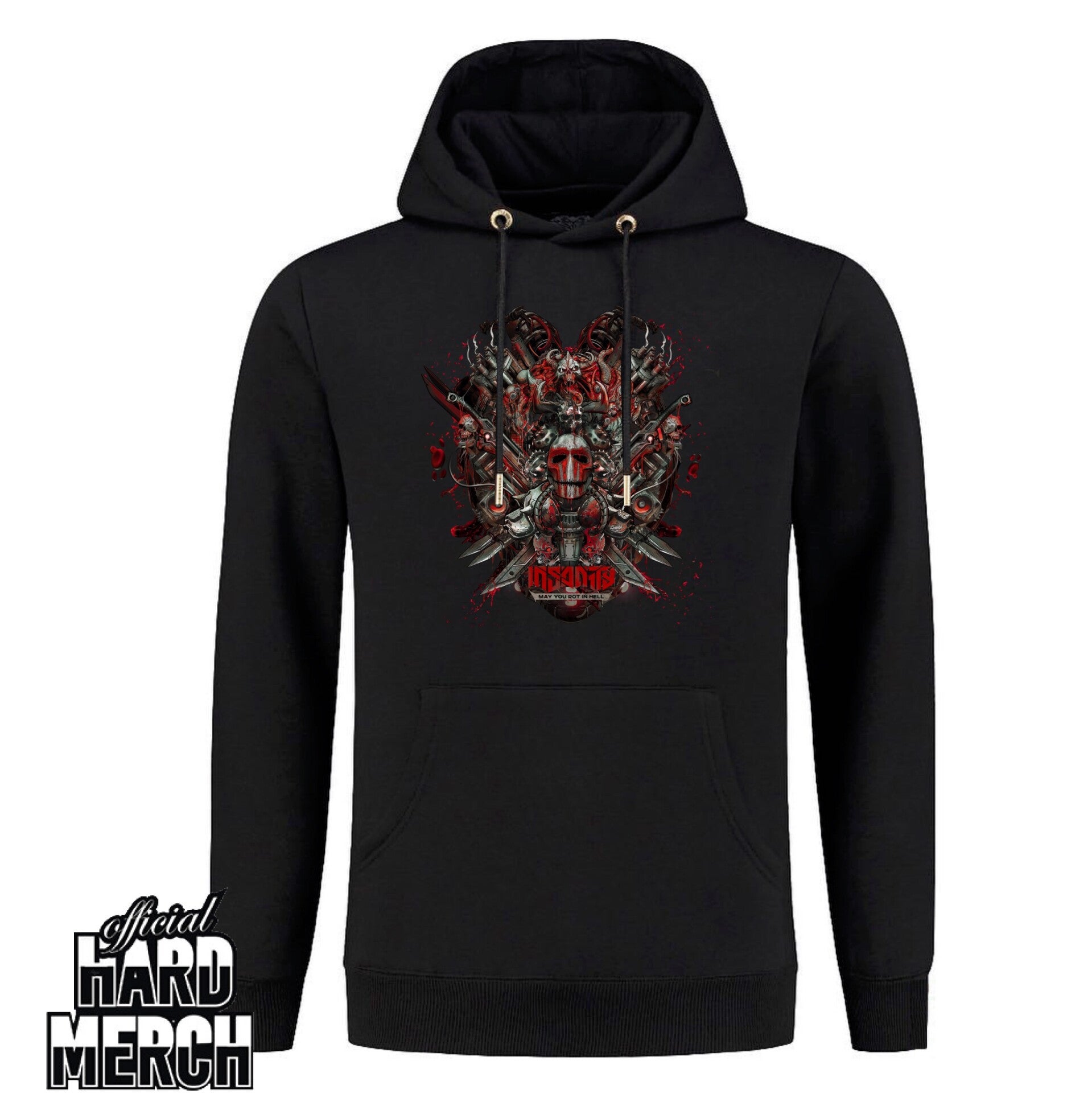 Insanity - Big logo - May you rot in hell - Hoodie
