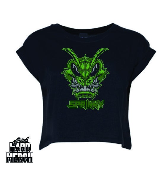 Sprinky Green Logo croptop