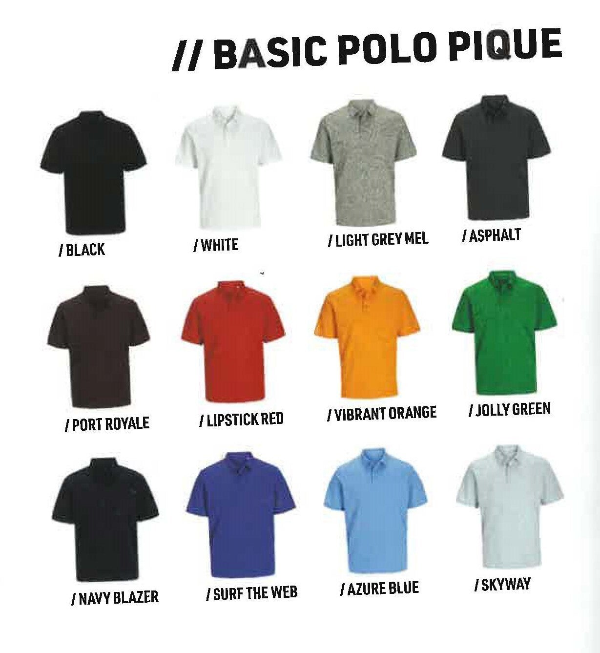 Kleuren Uni Polo