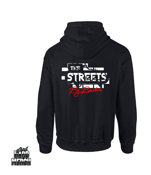 Barber in the Street hoodie
