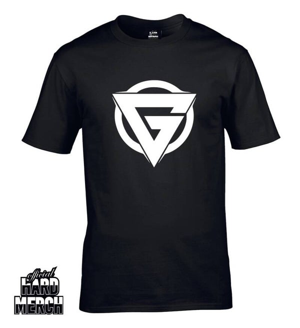 Glitch Logo in White T-shirt