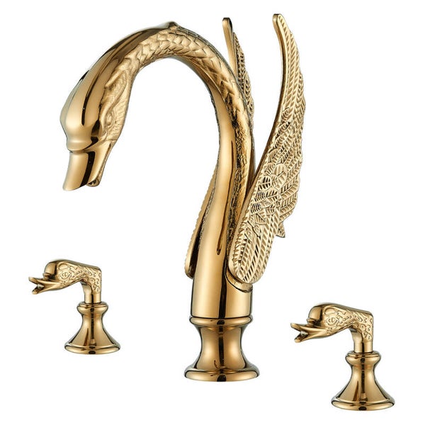Bathroom Faucet-Luxury Swan Shape