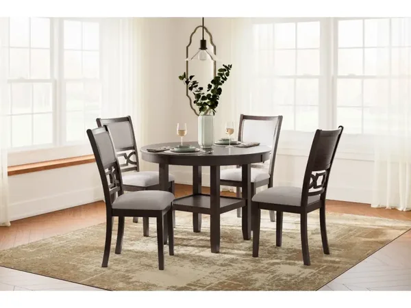 Langwest Dining Table and 4 Chairs