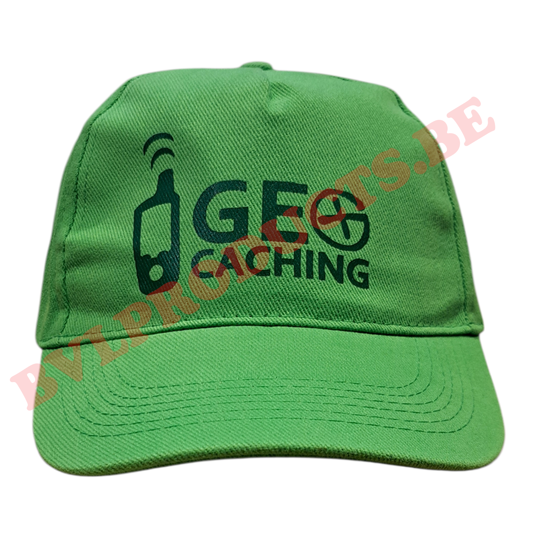 Caps bedrukt logo "GPS GEOcaching"