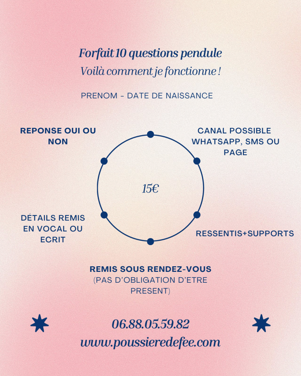 Forfait questions pendule
