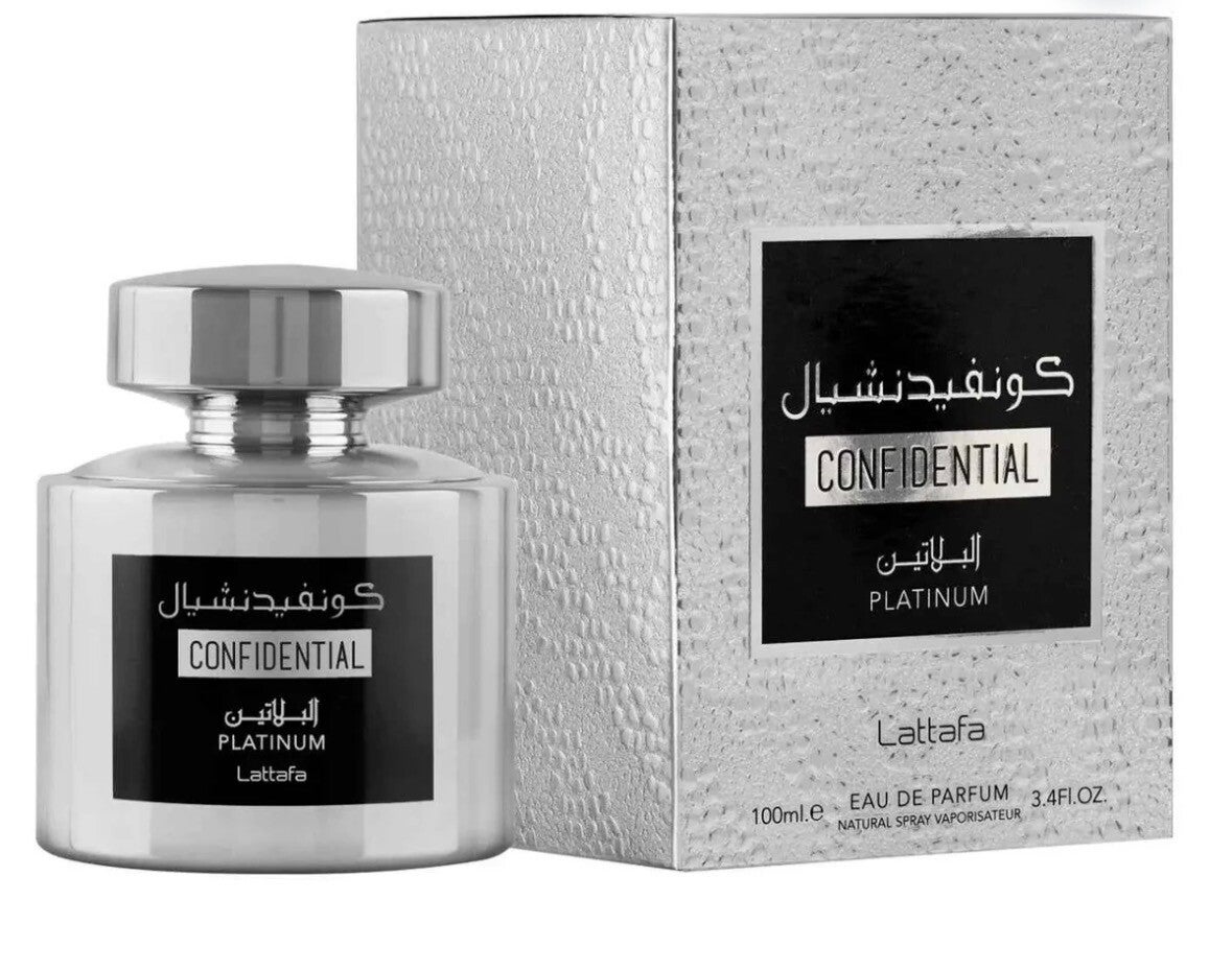 Lattafa Confidential Platinum 100ml EDP