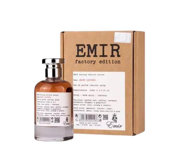 Paris Corner Emir Factory Edition Warm Leather 100ml EDP