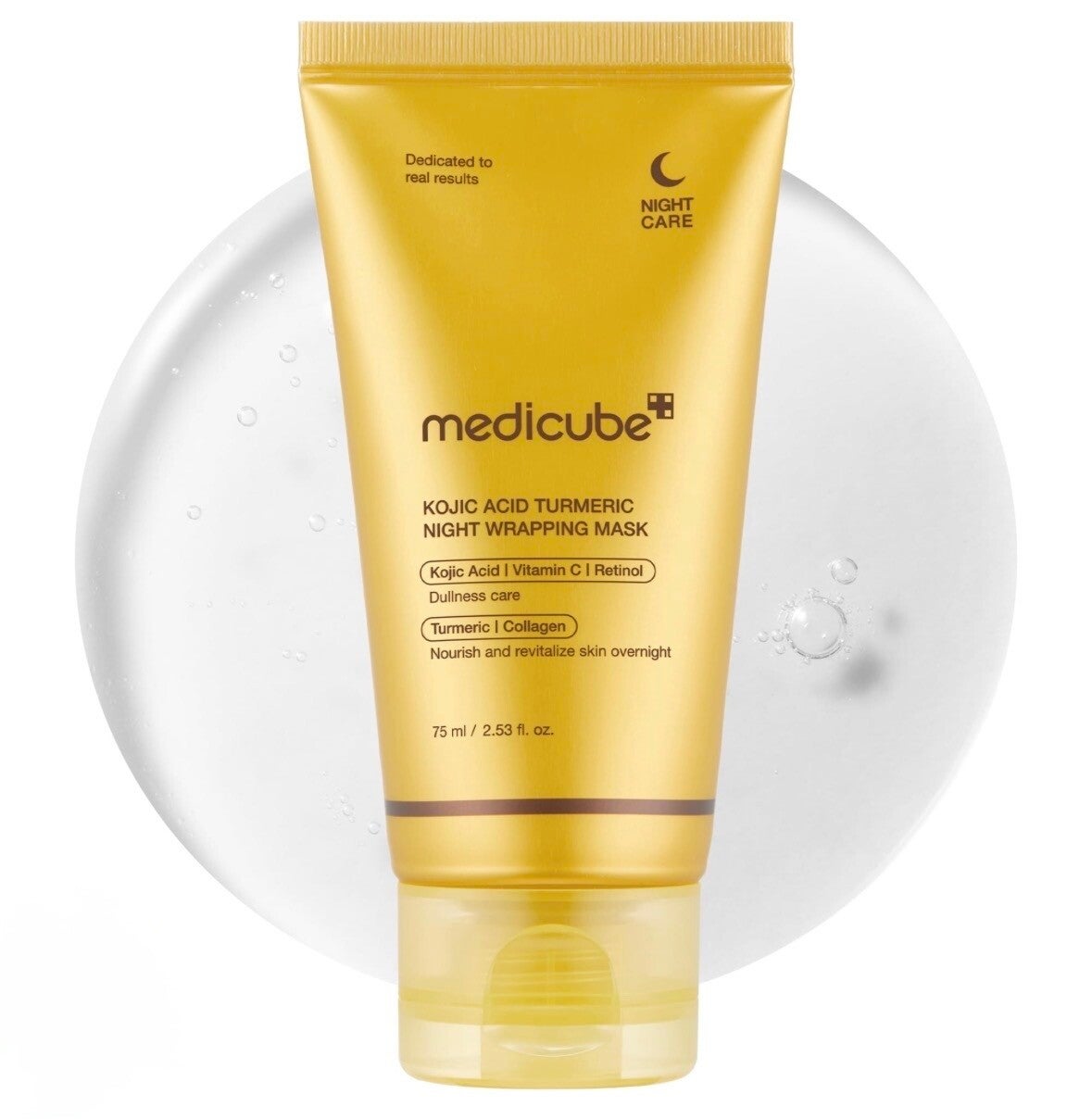 MediCube KOJIC ACID TURMERIC NIGHT WRAPPING MASK 75ml
