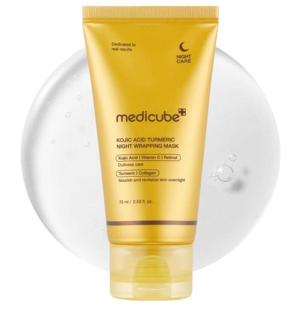 MediCube KOJIC ACID TURMERIC NIGHT WRAPPING MASK 75ml