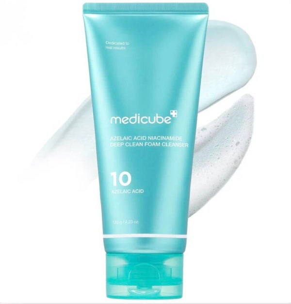 MediCube AZELAIC ACID NIACINAMIDE DEEP CLEAN FOAM CLEANSER 120g