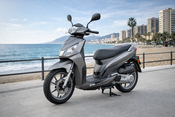 SYM 50cc – Alquiler de scooter en Fuengirola