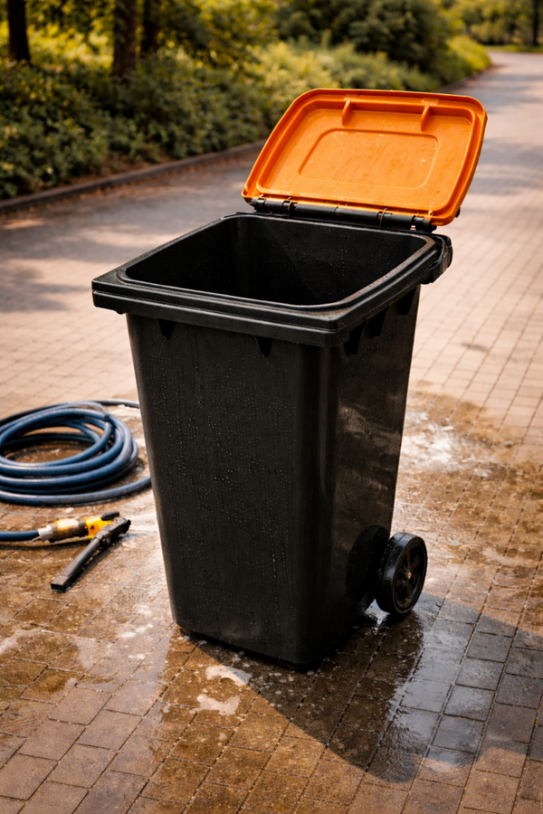 Losse reiniging plastic container