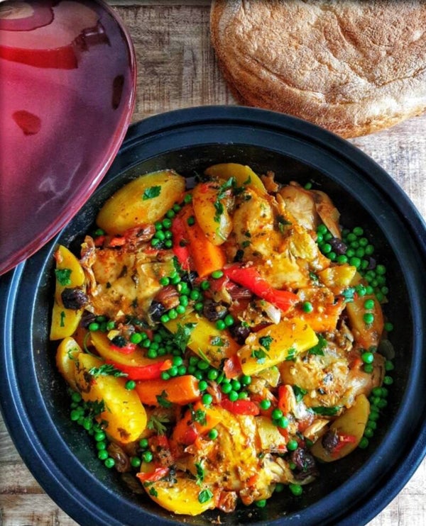 Tajine kip met groenten🐔