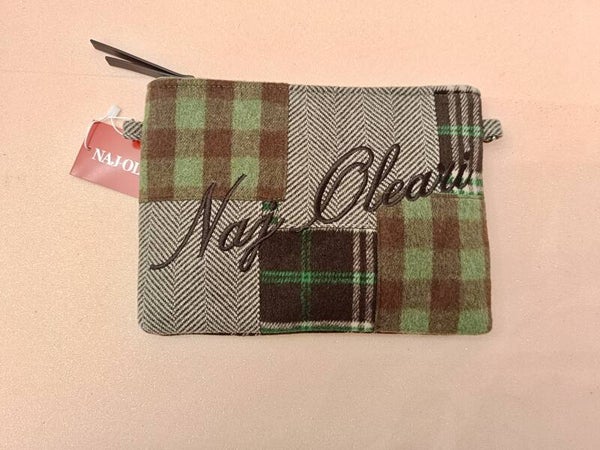 Pochette verde/scozzese