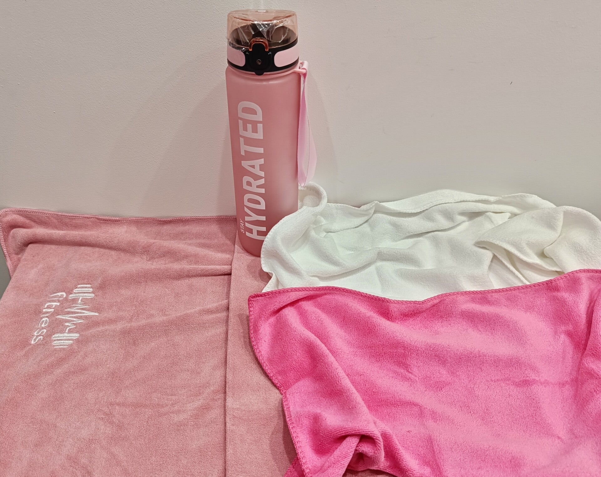 Set per palestra rosa