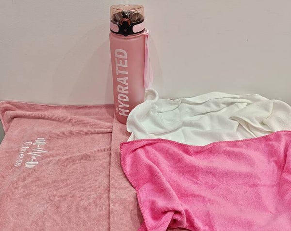 Set per palestra rosa