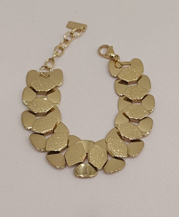 Bracciale a catena satinato