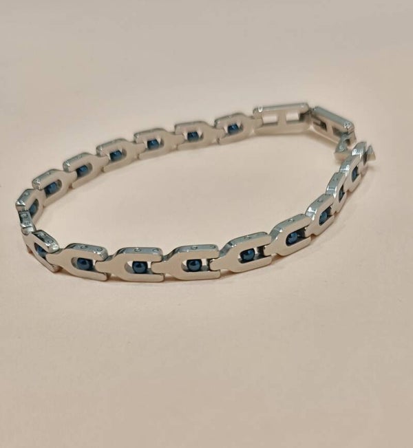 Bracciale da uomo Blu elettrico