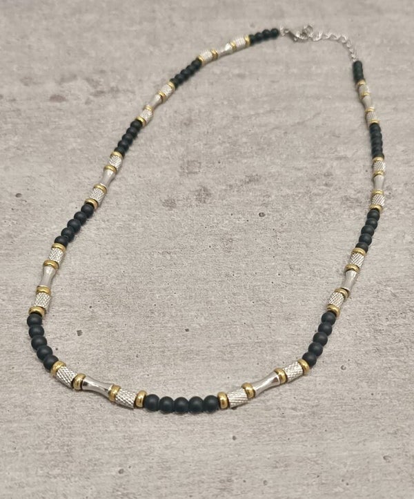 Collana Gold/Silver Gem