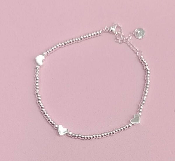 Bracciale Corazón acciaio