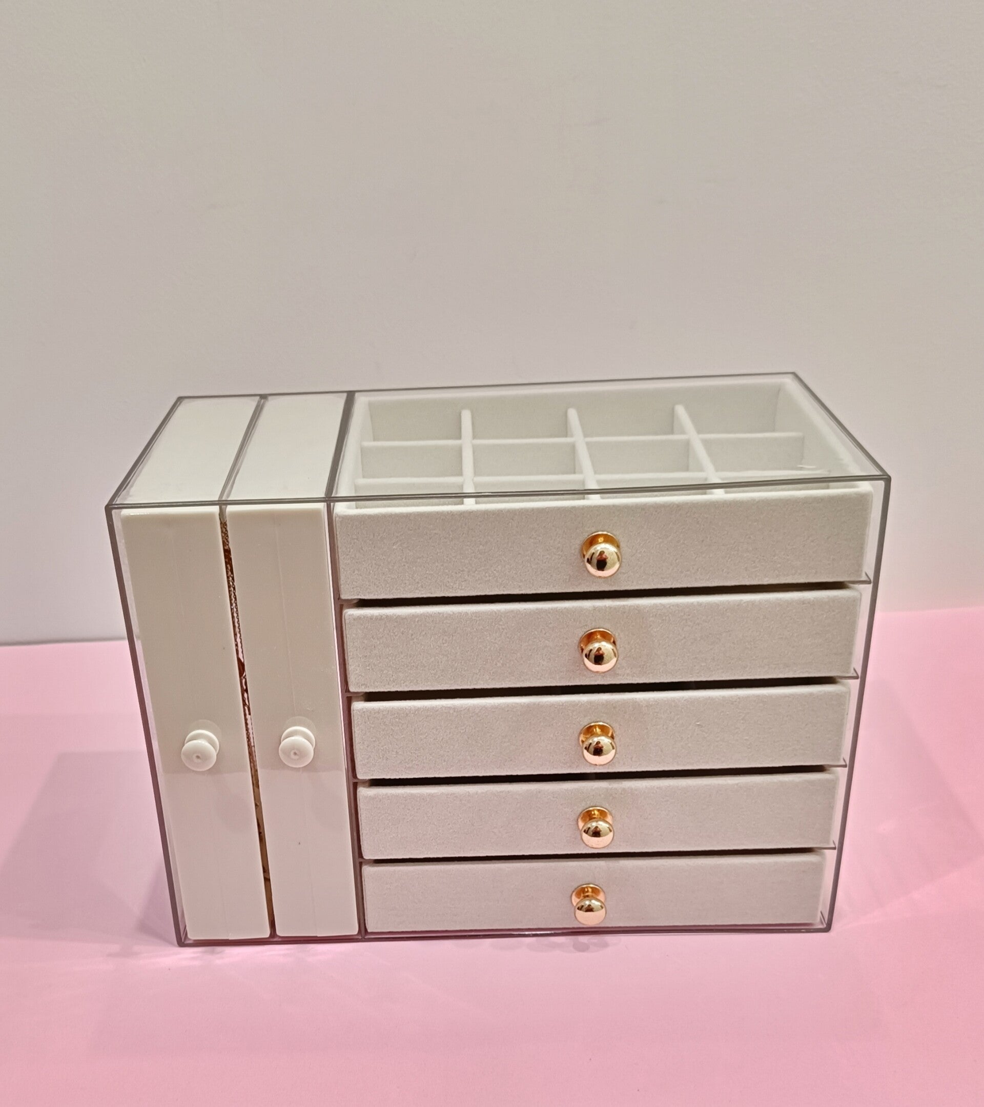 Portagioielli grande beige
