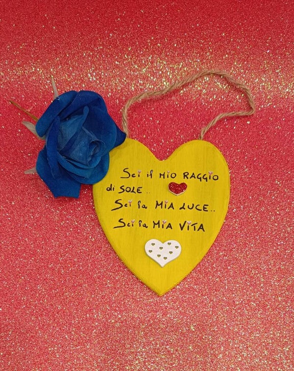 Cuore 💛 in legno