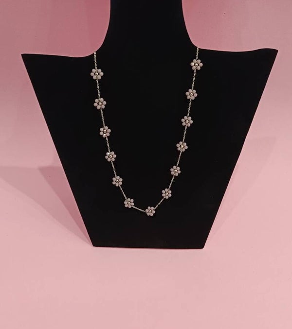 Collana Pink flower