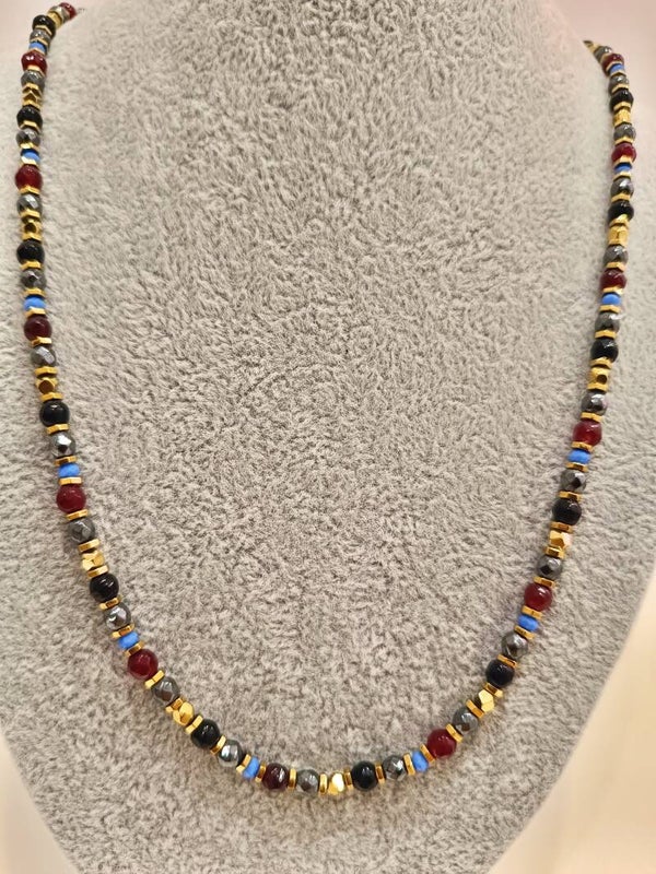 Collana coralli Bordeaux
