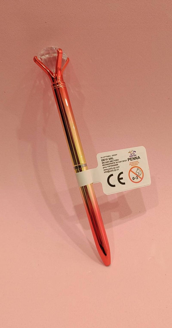 Penna Diamond rossa