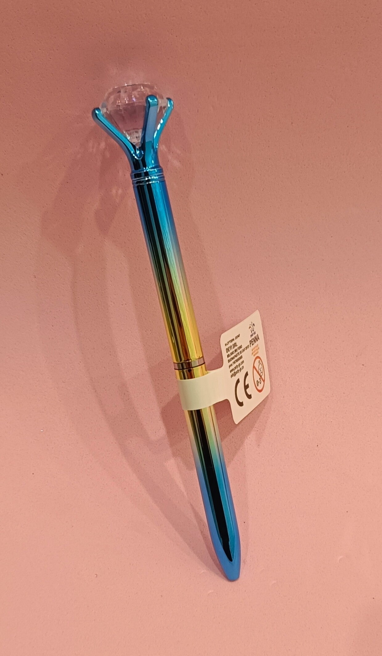 Penna Diamond azzurra
