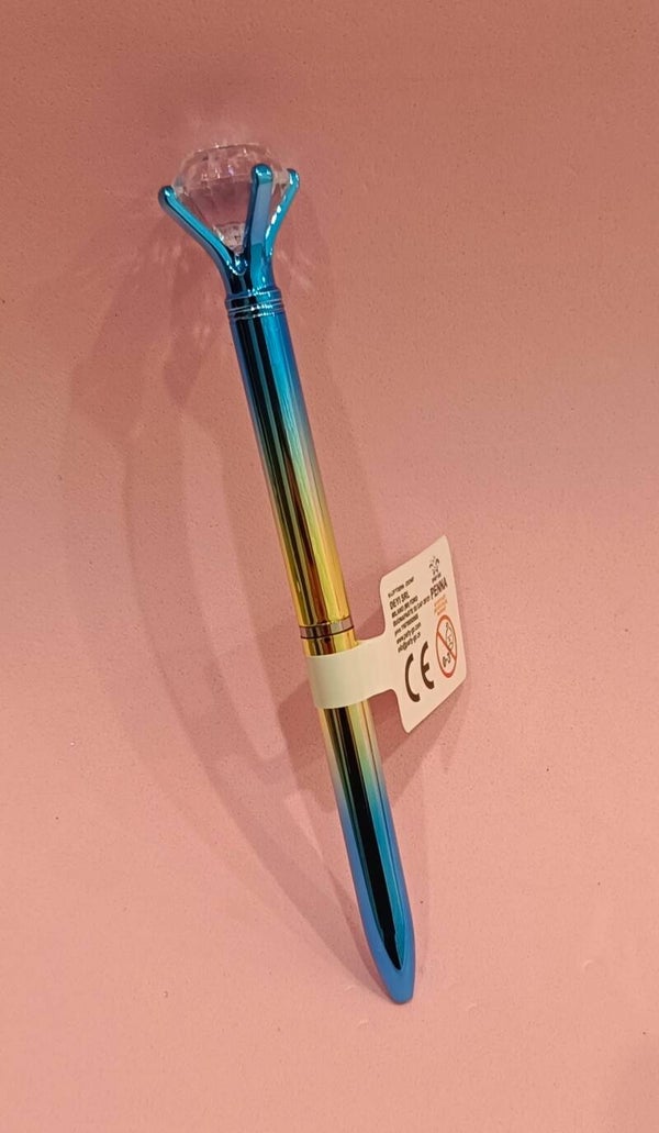 Penna Diamond azzurra