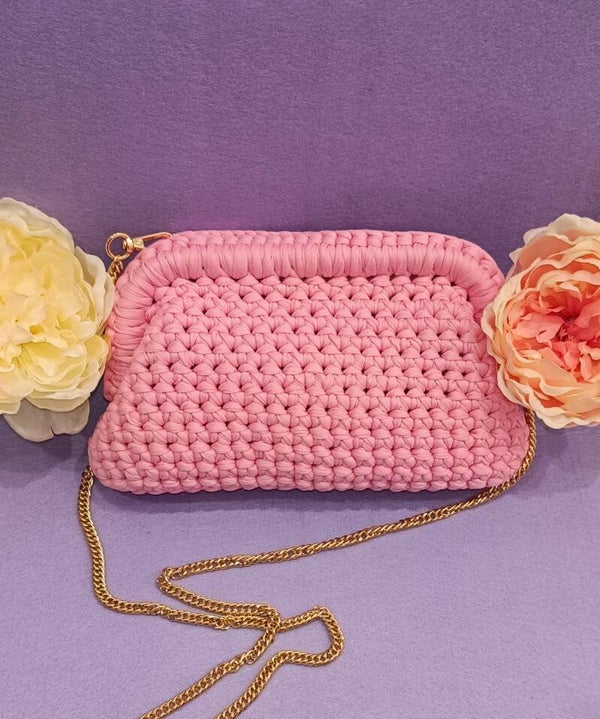 Clutch bag pink