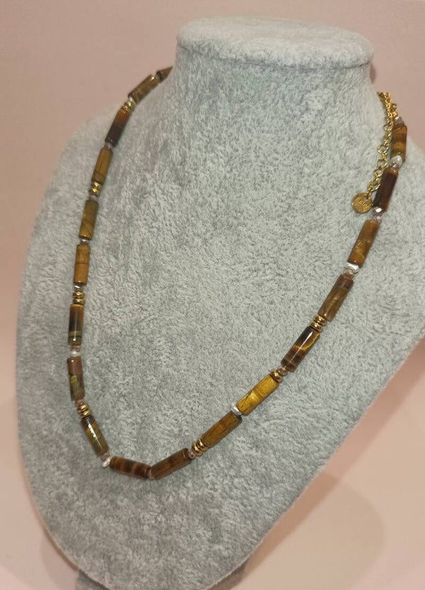 Collana occhio di tigre